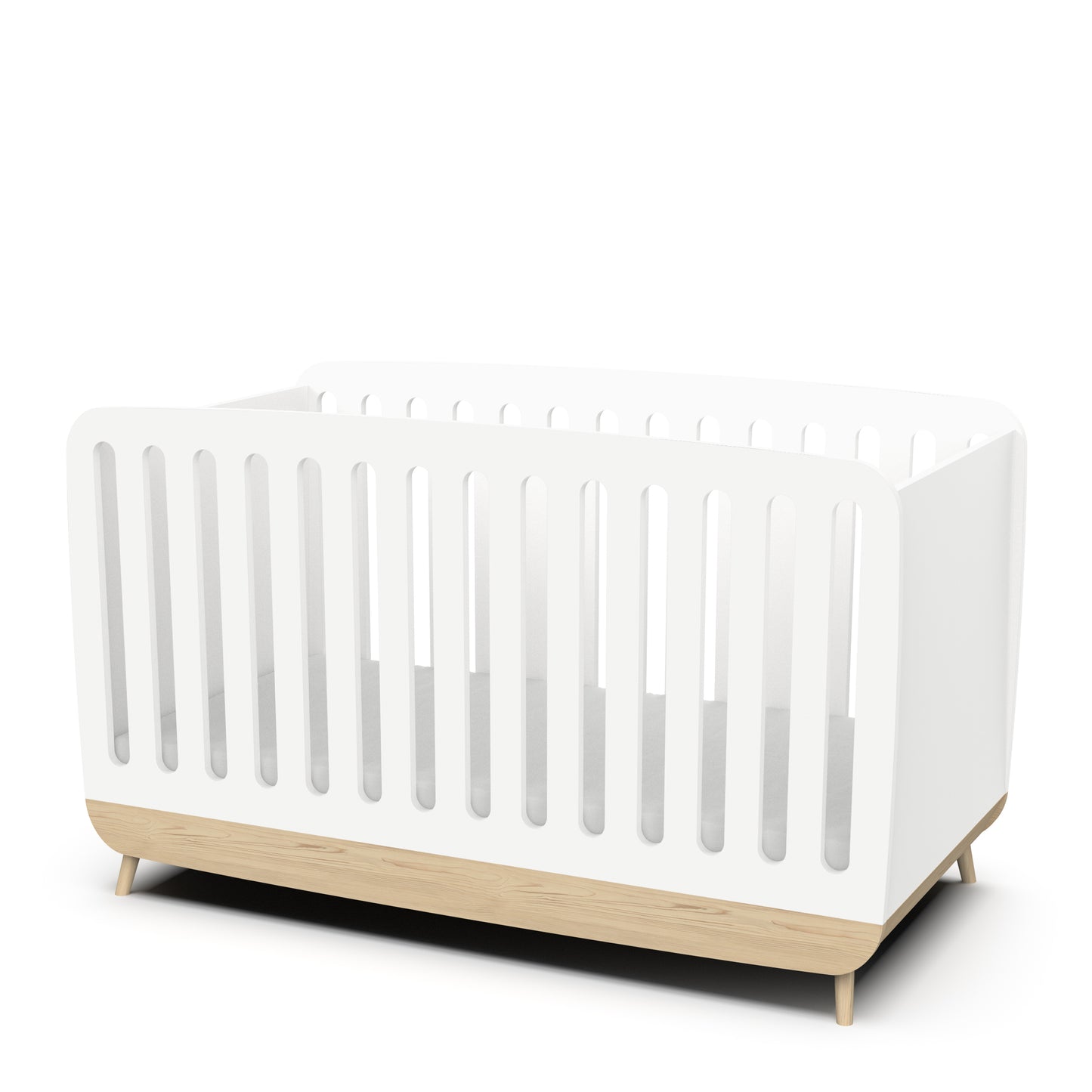 Kit Berço com Opção de Cama Firmiana Branco