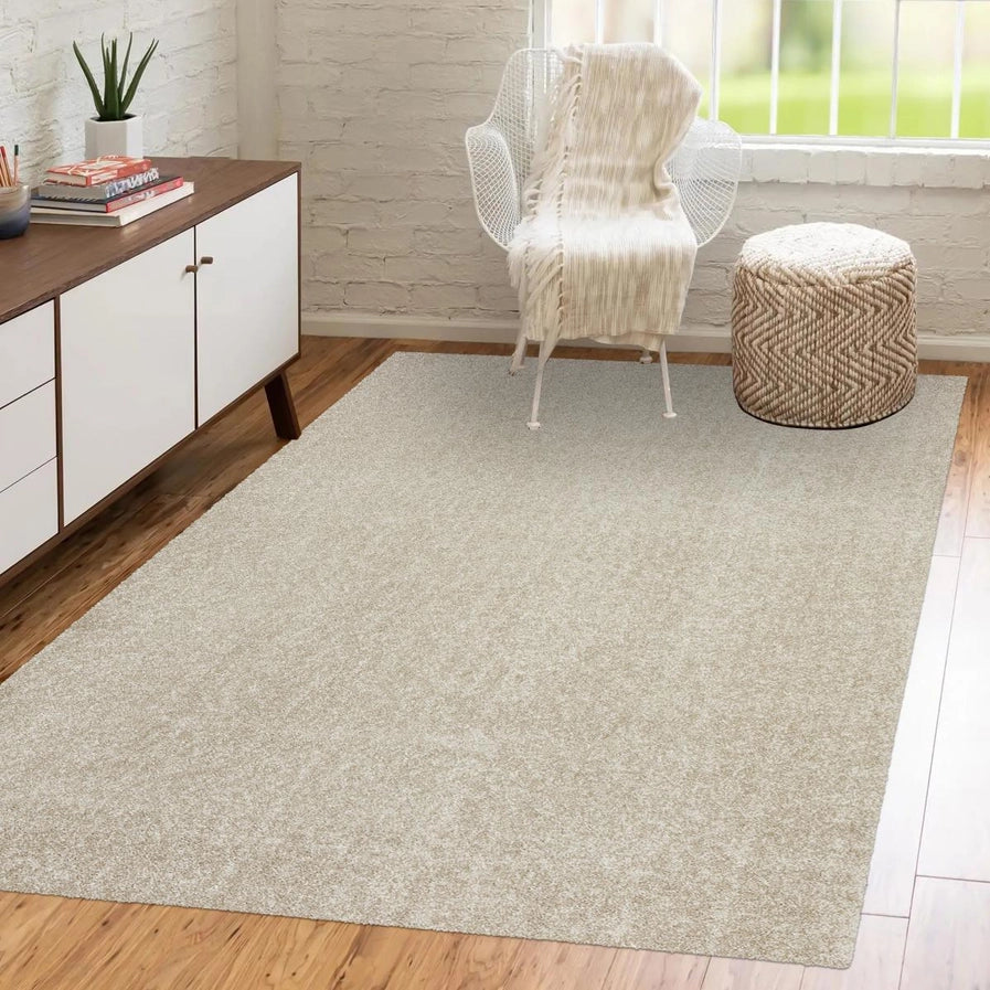 Tapete Shaggy Tapitop Bege 120X170Cm