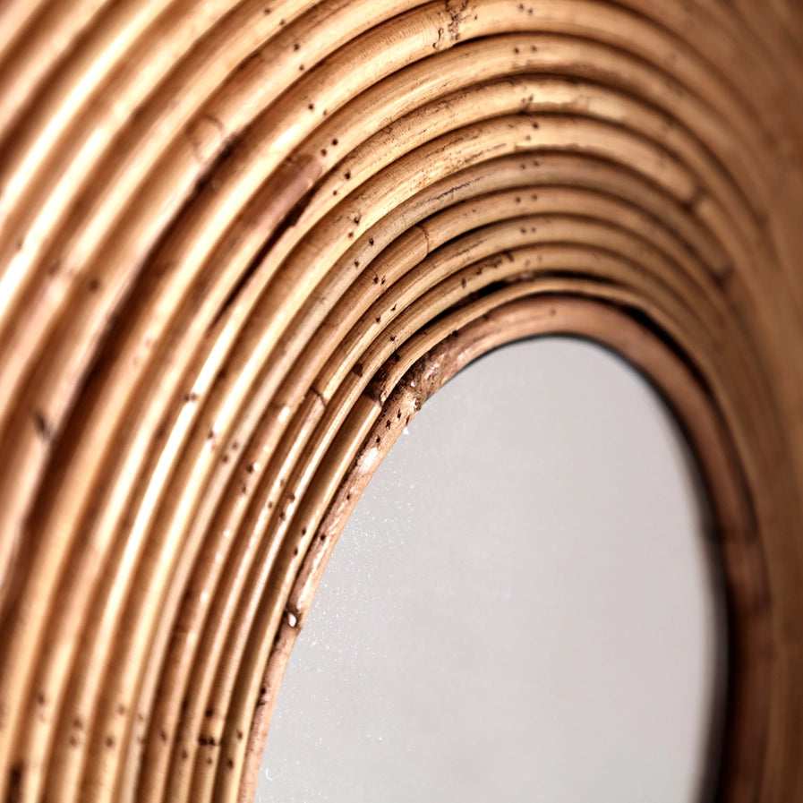 Espelho Bambu 72X8X64Cm
