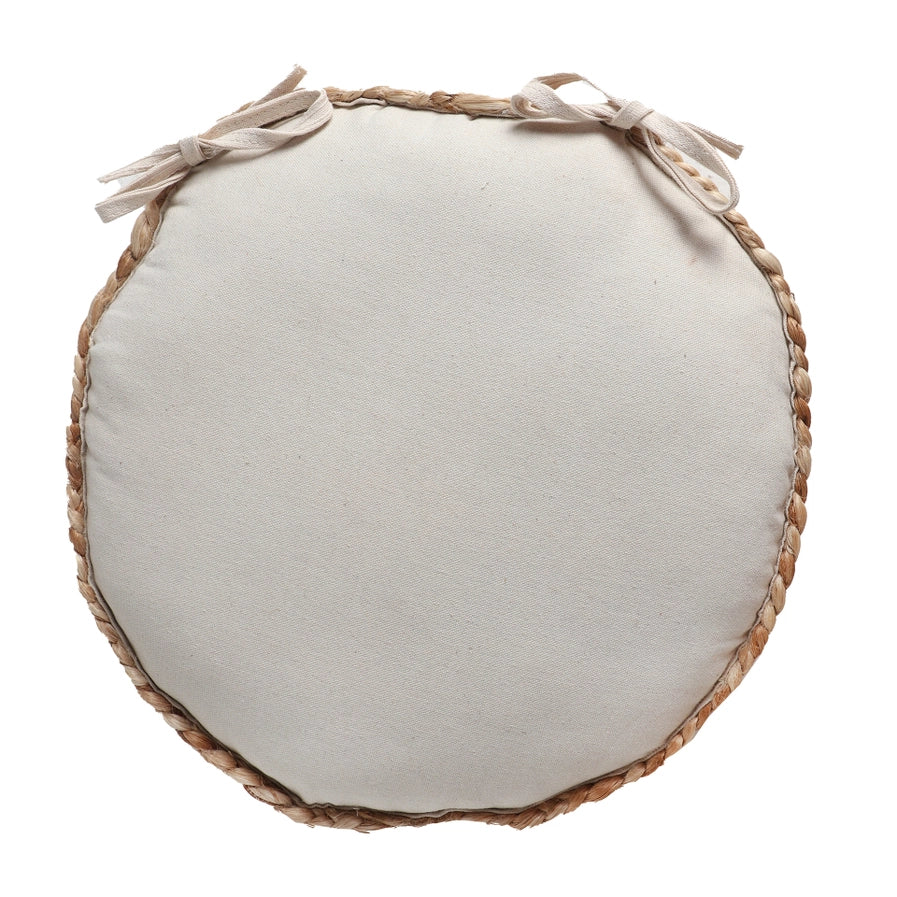 Almofada Thiesi Juta Natural 37 x 38 x 10 Cm