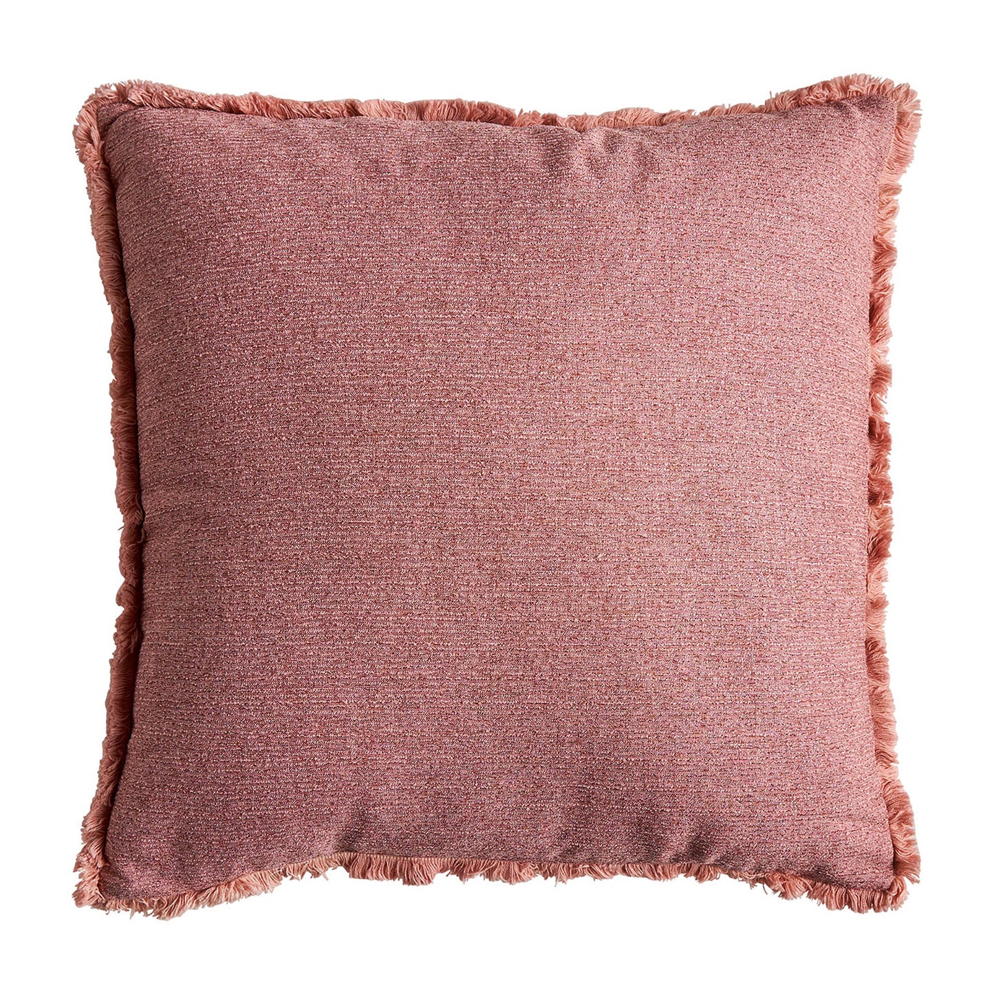 Almofada Nela, Poliéster, Rosa, 42X41X9Cm