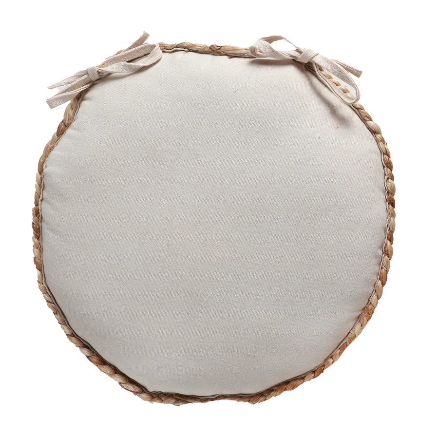 Almofada Thiesi Juta Natural 37 x 38 x 10 Cm