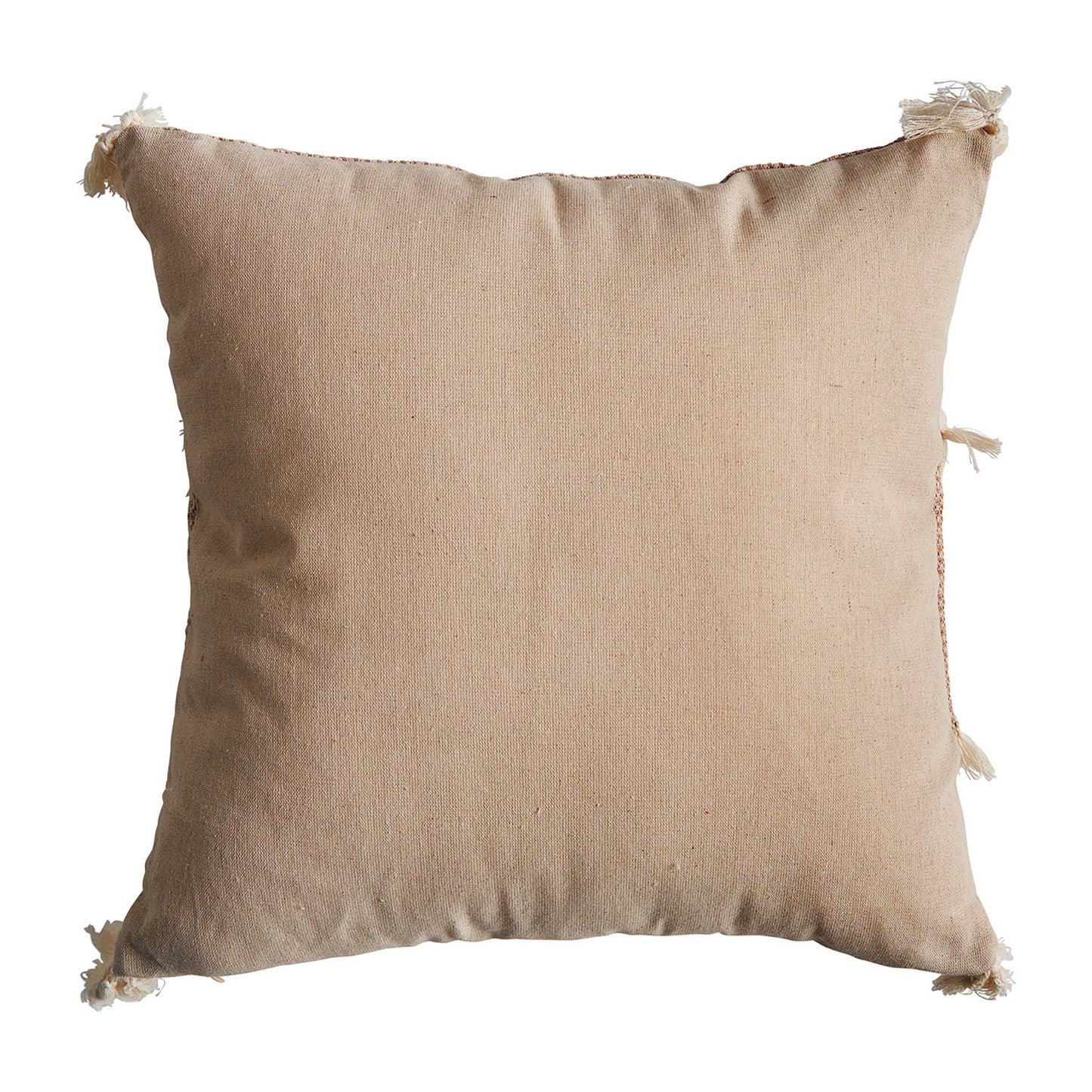 Almofada Teosk Juta Bege, 42X42X10Cm