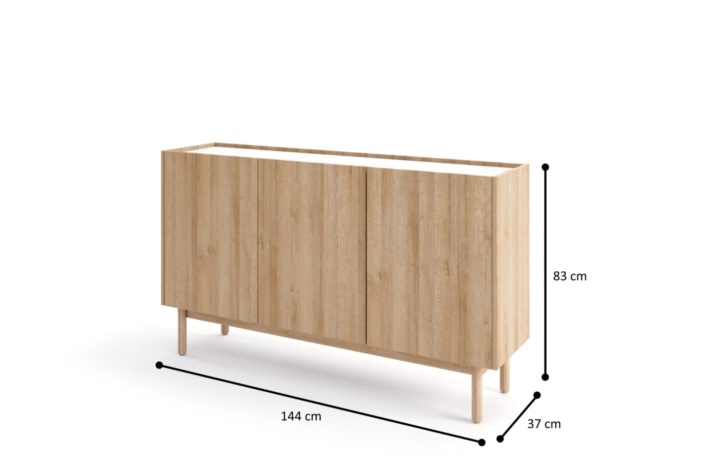 Aparador Boho 144/83 cm