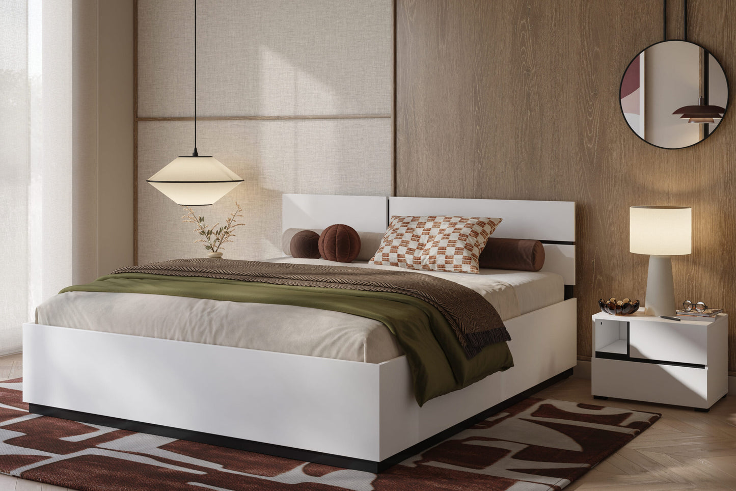 Cama Cross 31 160x200 Branco