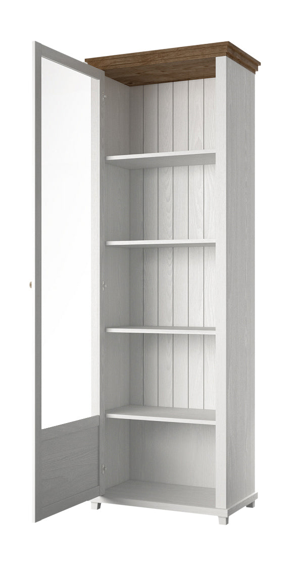 Vitrina Alta Evora 1P Abertura Esquerda Branco