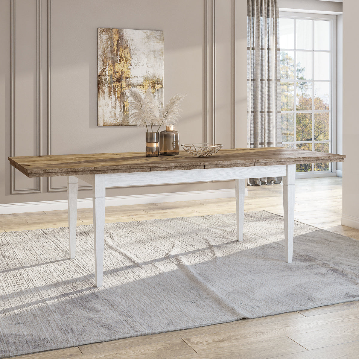 Mesa de refeição extensível Evora
