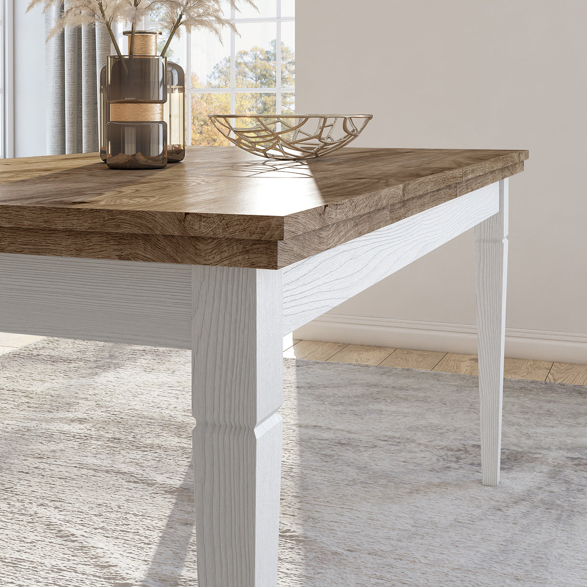 Mesa de refeição extensível Evora