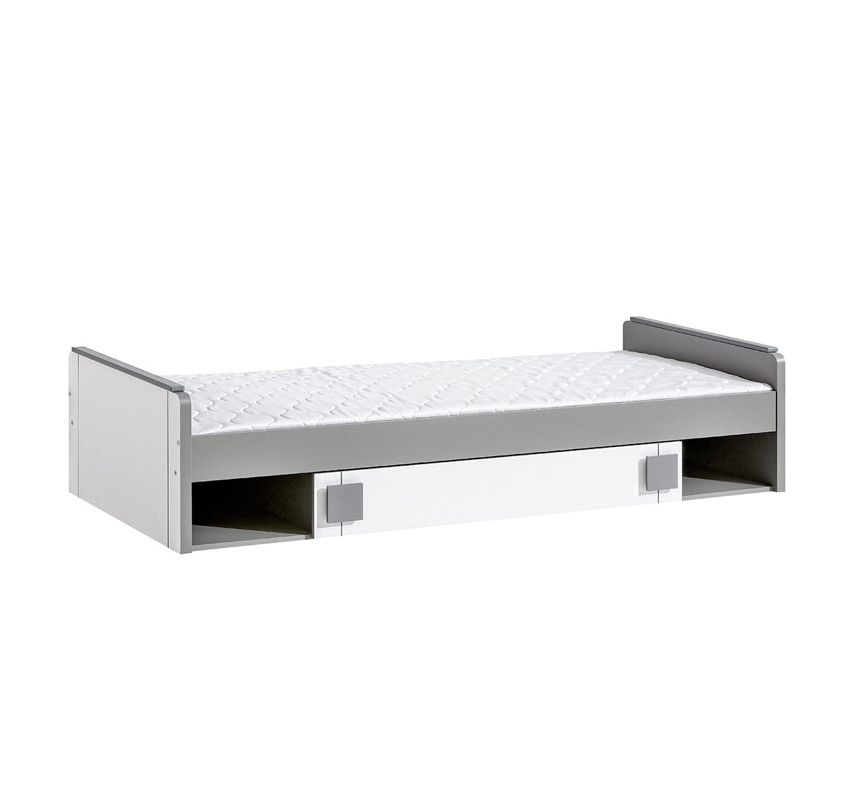 Cama com Gavetão Gumi Antracyt