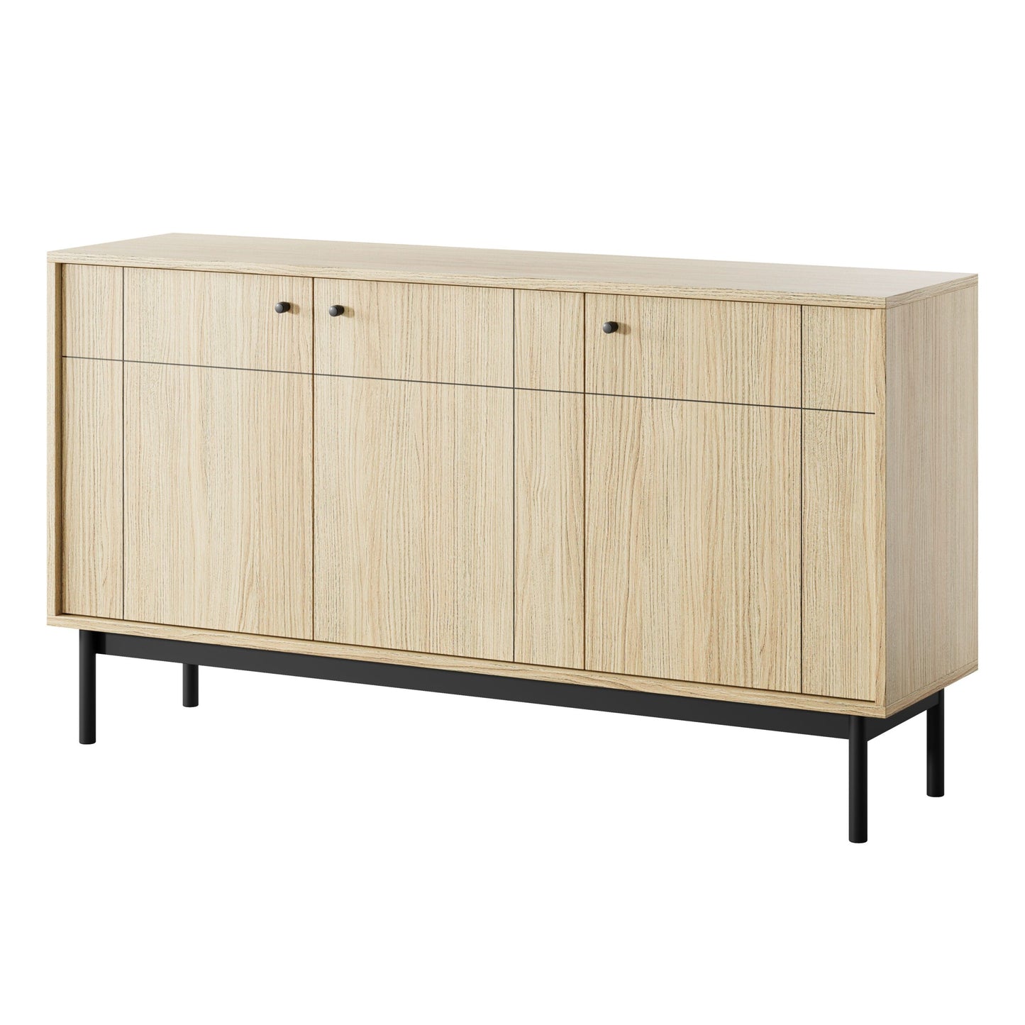Aparador Japandi 3P Oak Linea