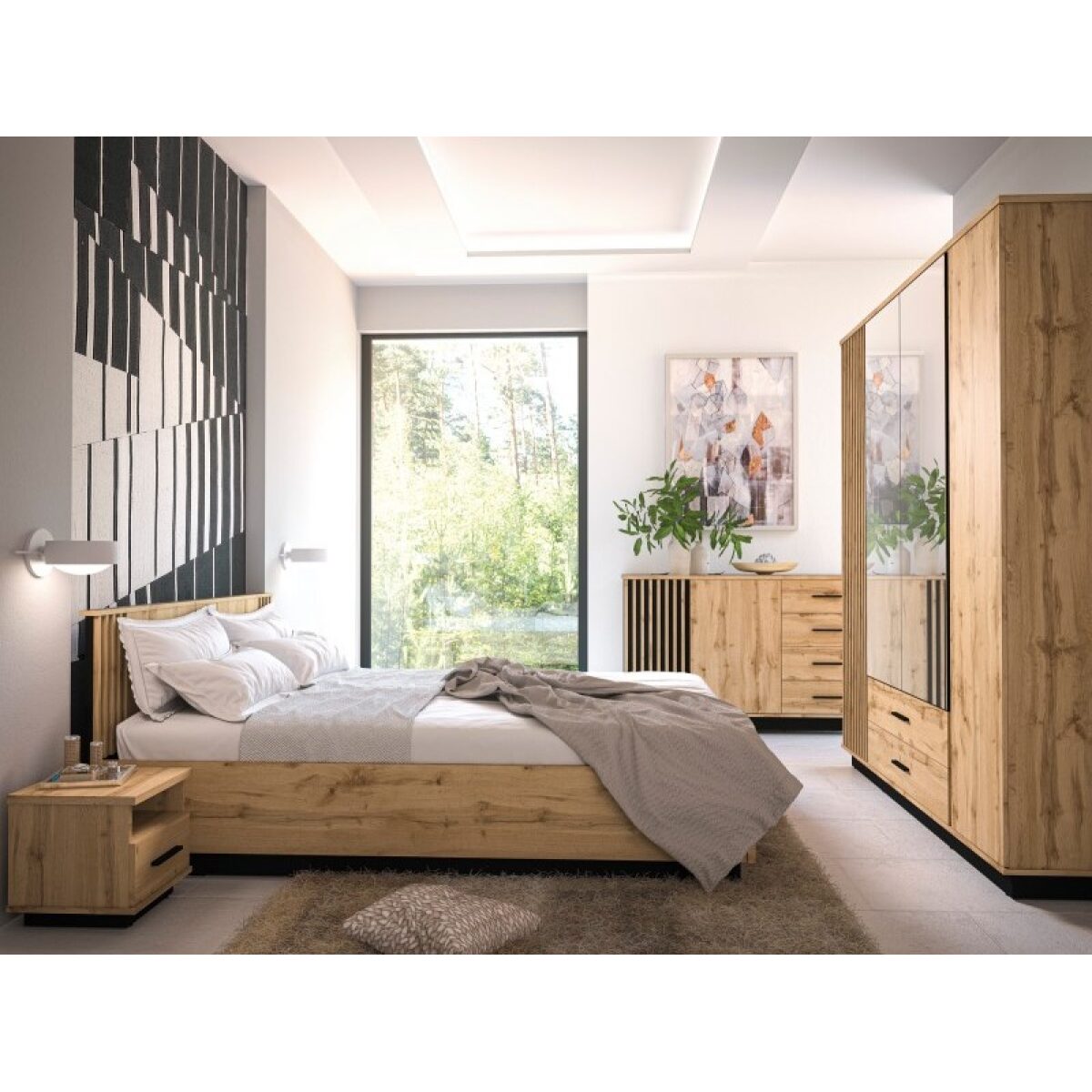 Cama de Casal Lamelo 160x200