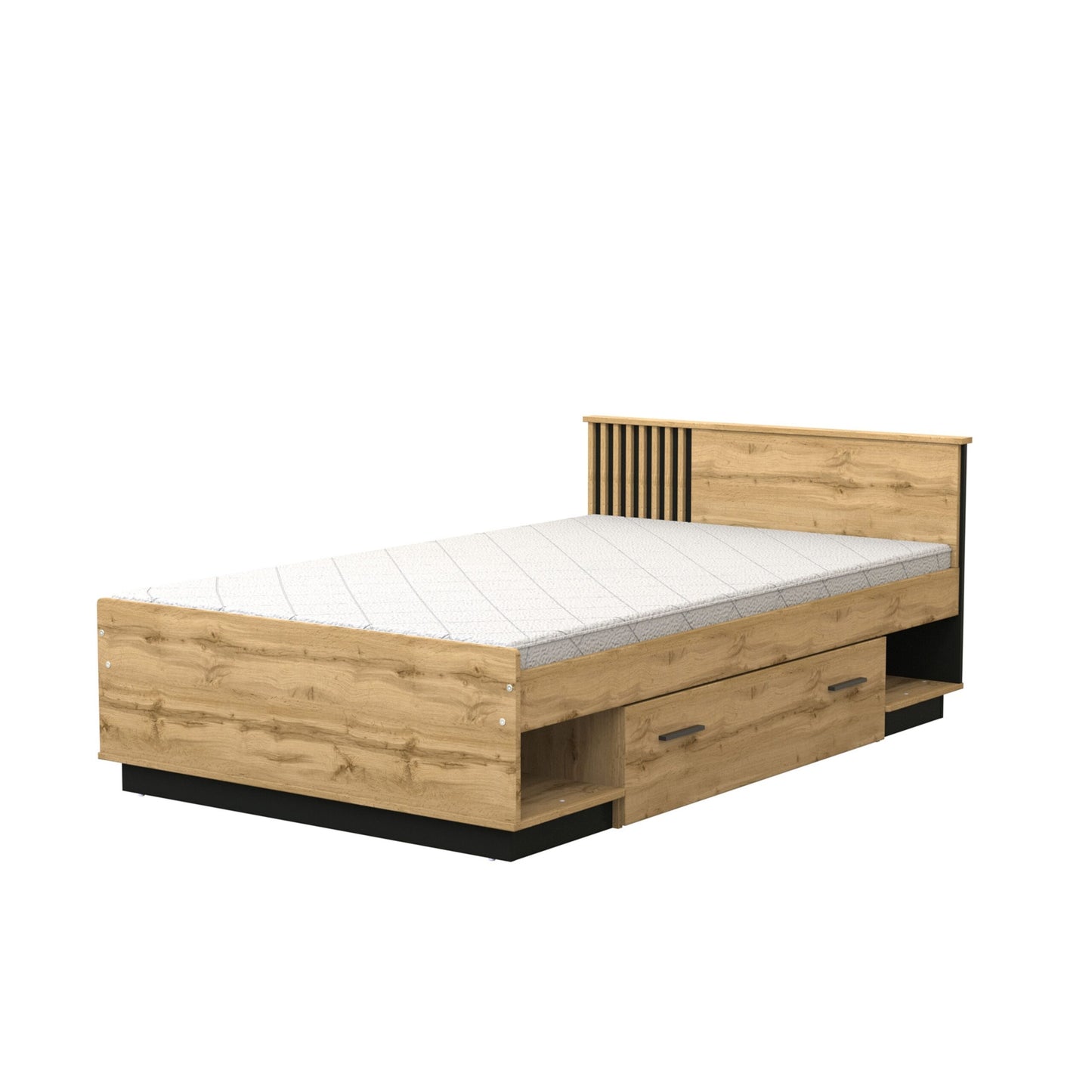 Cama de Solteiro Lamelo 120x200