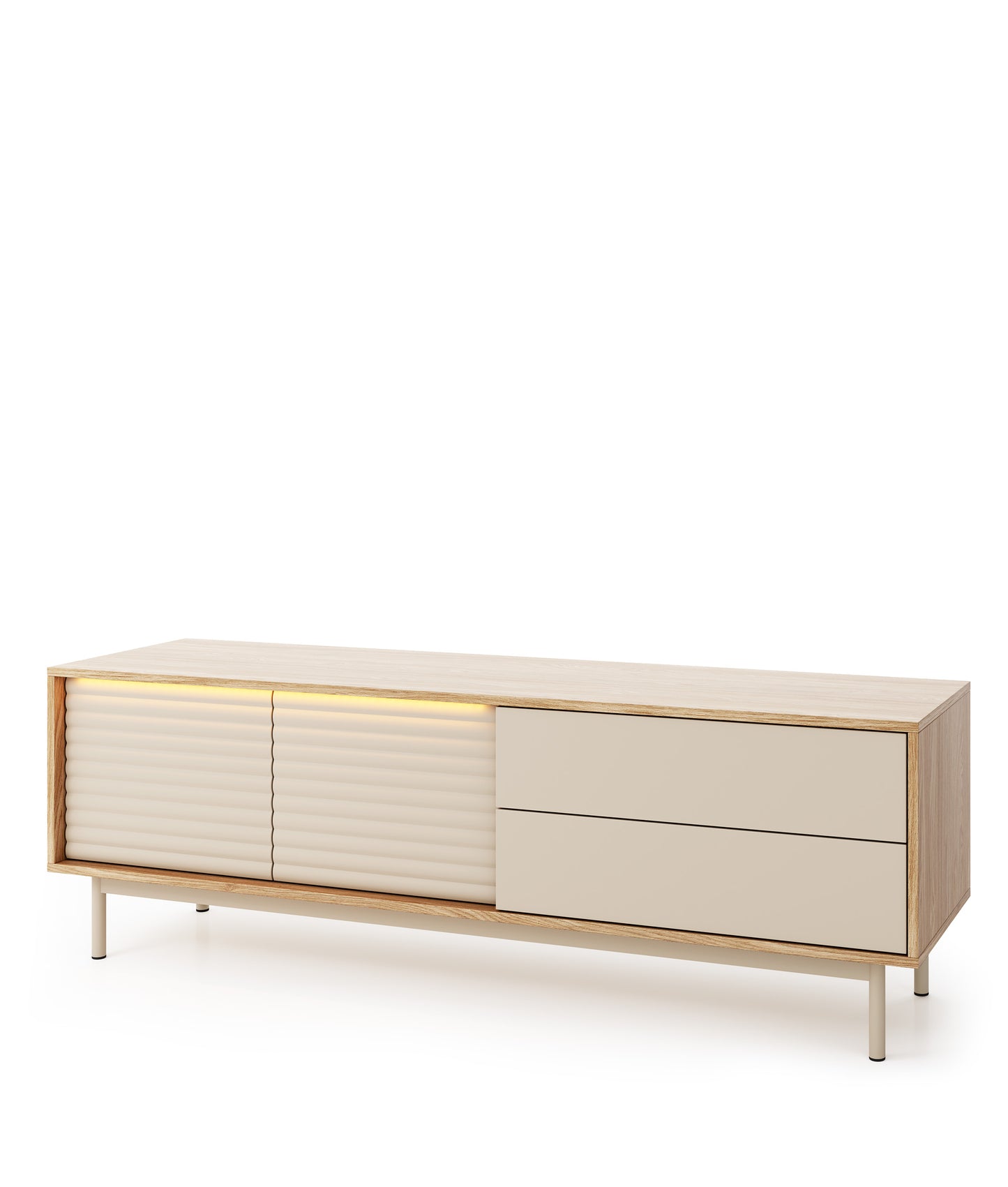 Móvel TV Tila 2P2G 160cm