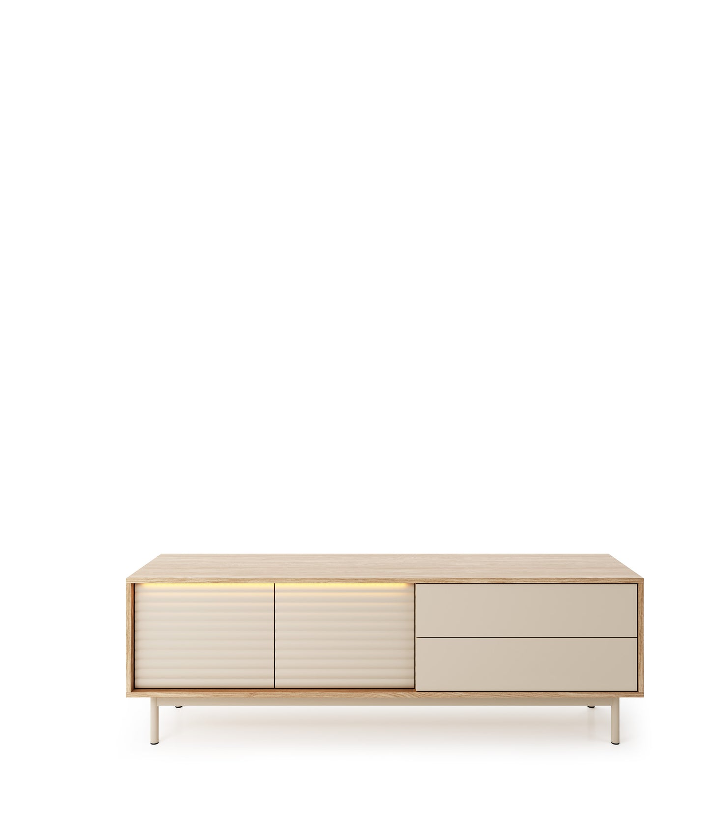 Móvel TV Tila 2P2G 160cm