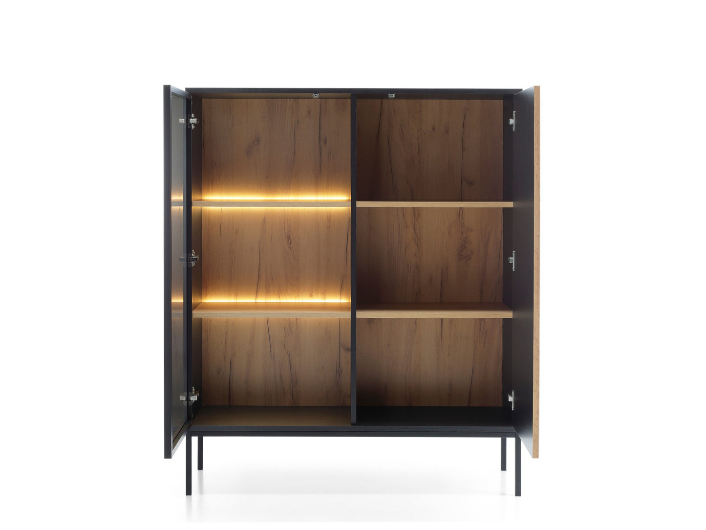 Vitrina Baixa Sento 2P 104cm