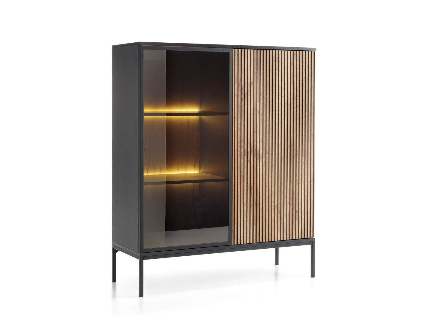 Vitrina Baixa Sento 2P 104cm