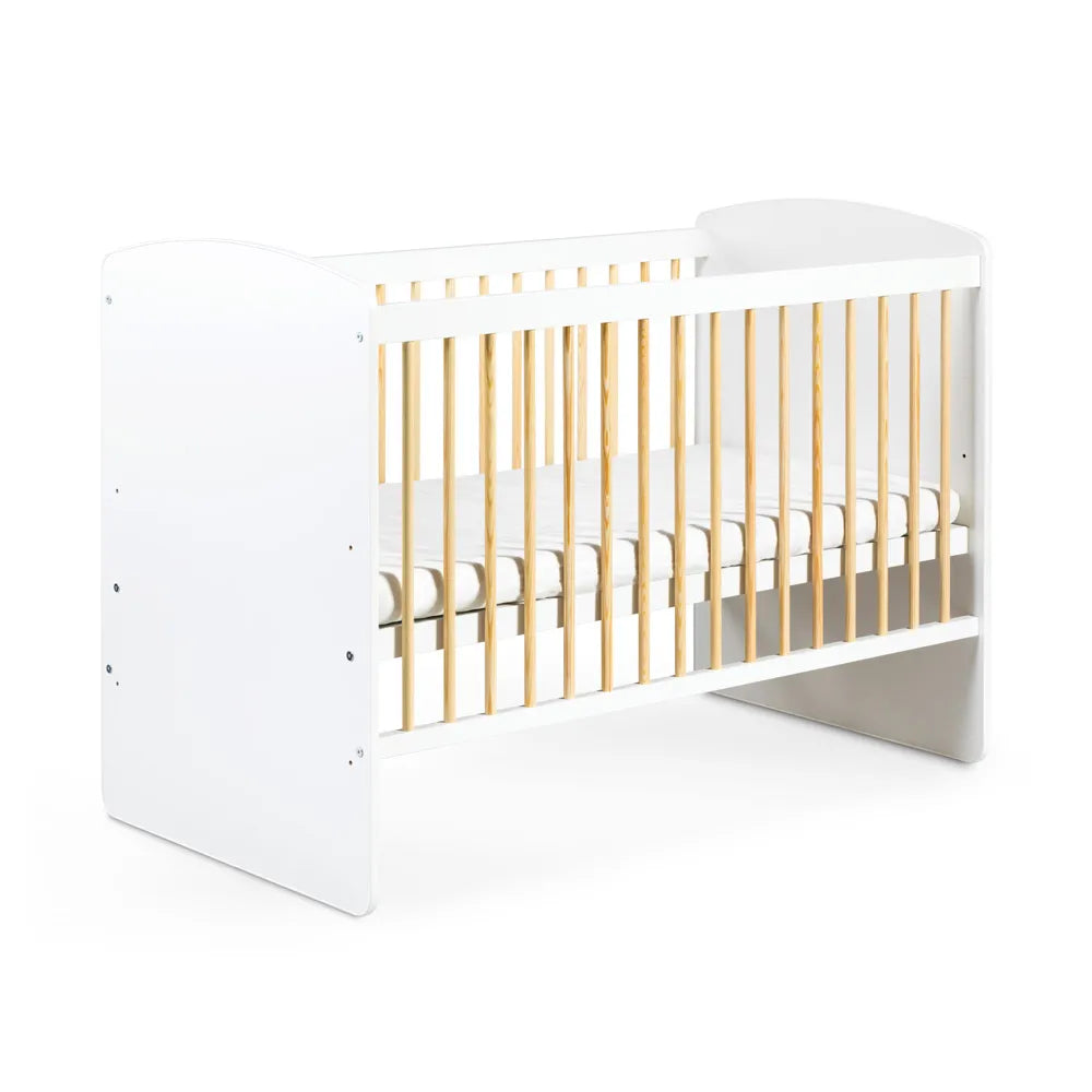 Berço Karolina II 120x60 Branco e Pinho