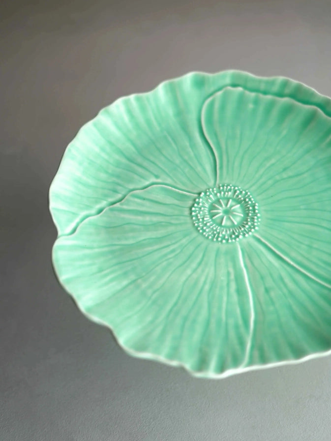 Prato de Bolo com Pé Flor