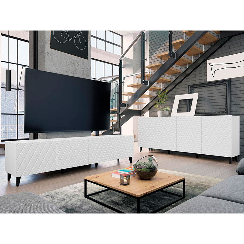 Conjunto Sala Asti Branco