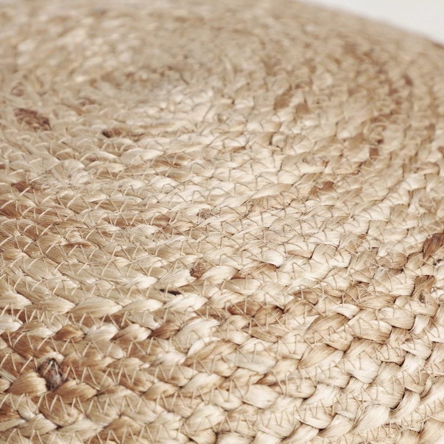 Almofada Thiesi Juta Natural 37 x 38 x 10 Cm