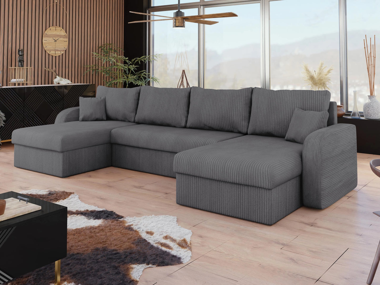 Sofá com Chaise Kris Poso 22