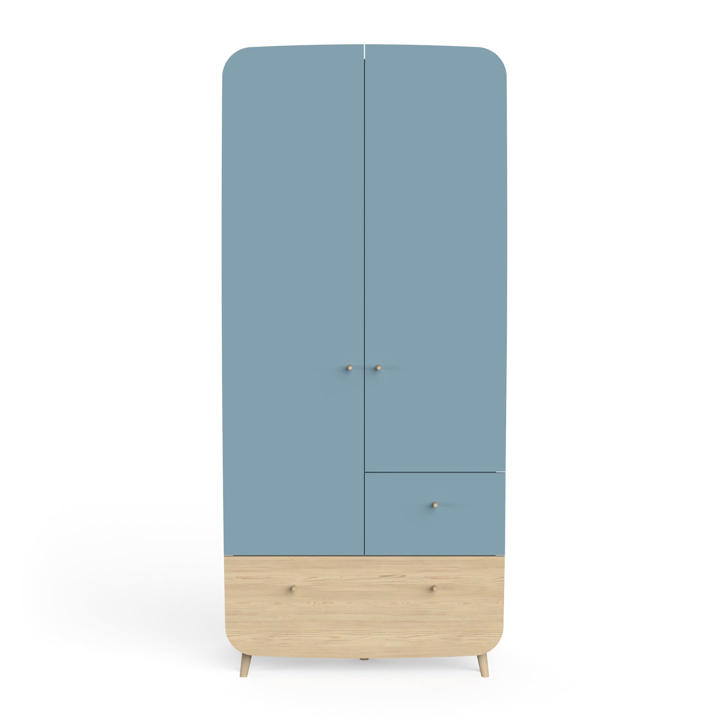 Roupeiro 2P 3G Firmiana Azul