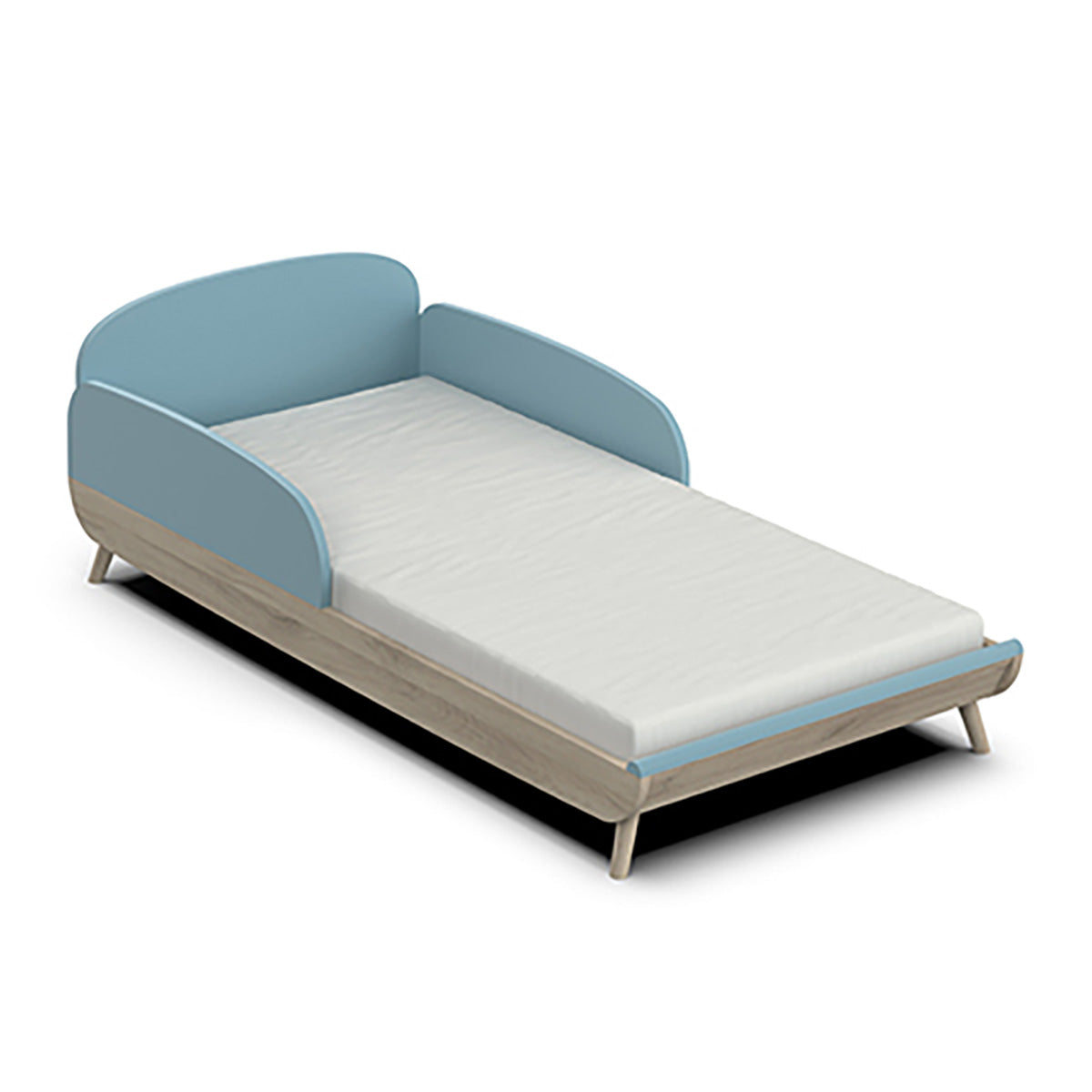 Kit Berço com Opção de Cama Firmiana Azul