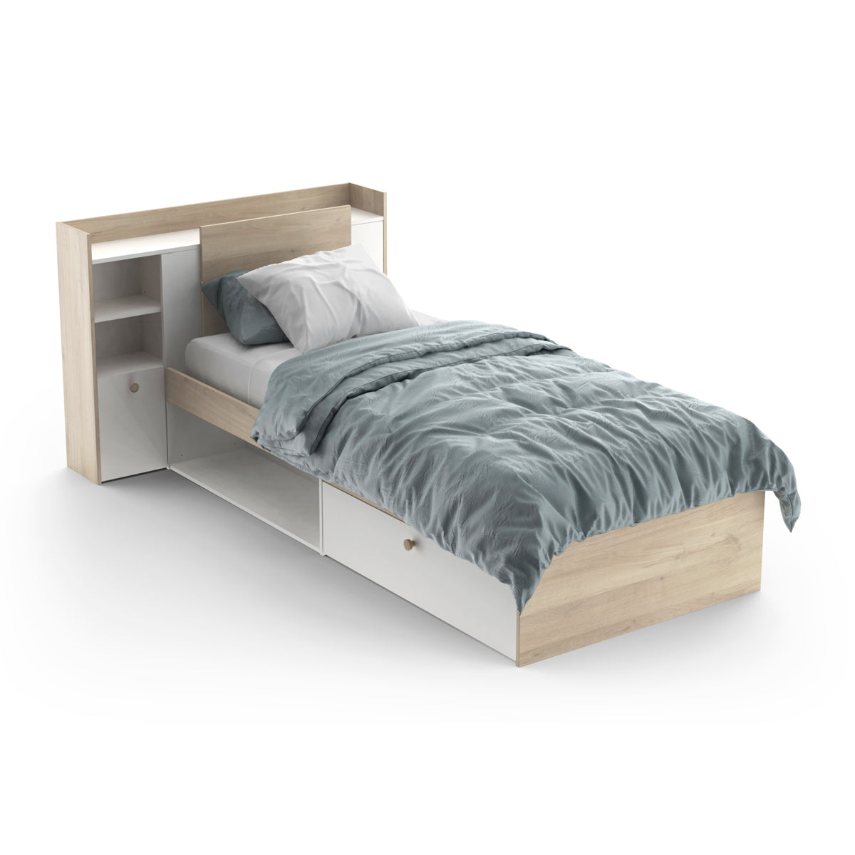 Life Bed 90x190 1G with storage