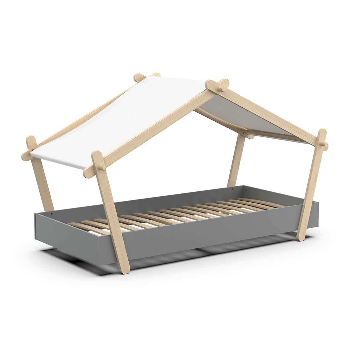 Cama Casa Lodge Cinzento