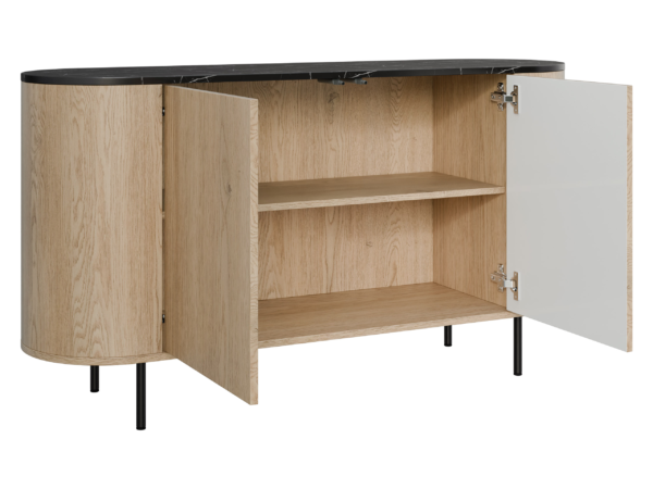 Aparador Lygrint 2P 140cm Branco