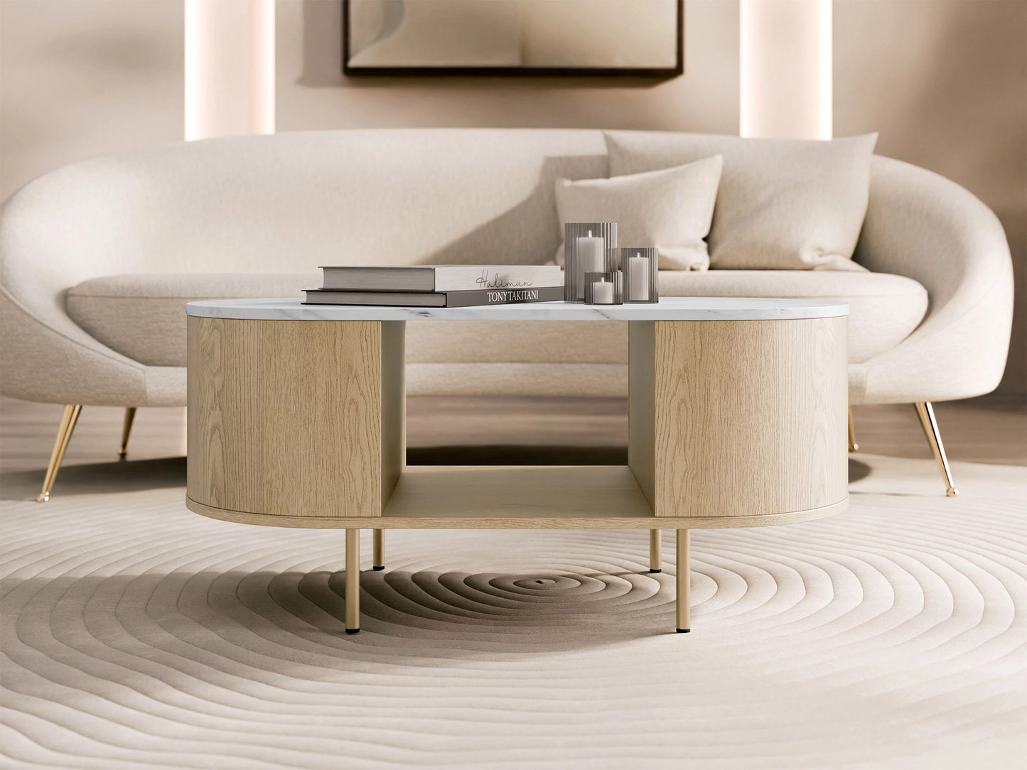 Mesa de Centro Lygrint Branco