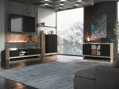 Móvel TV Porto II 3P 4N 190cm