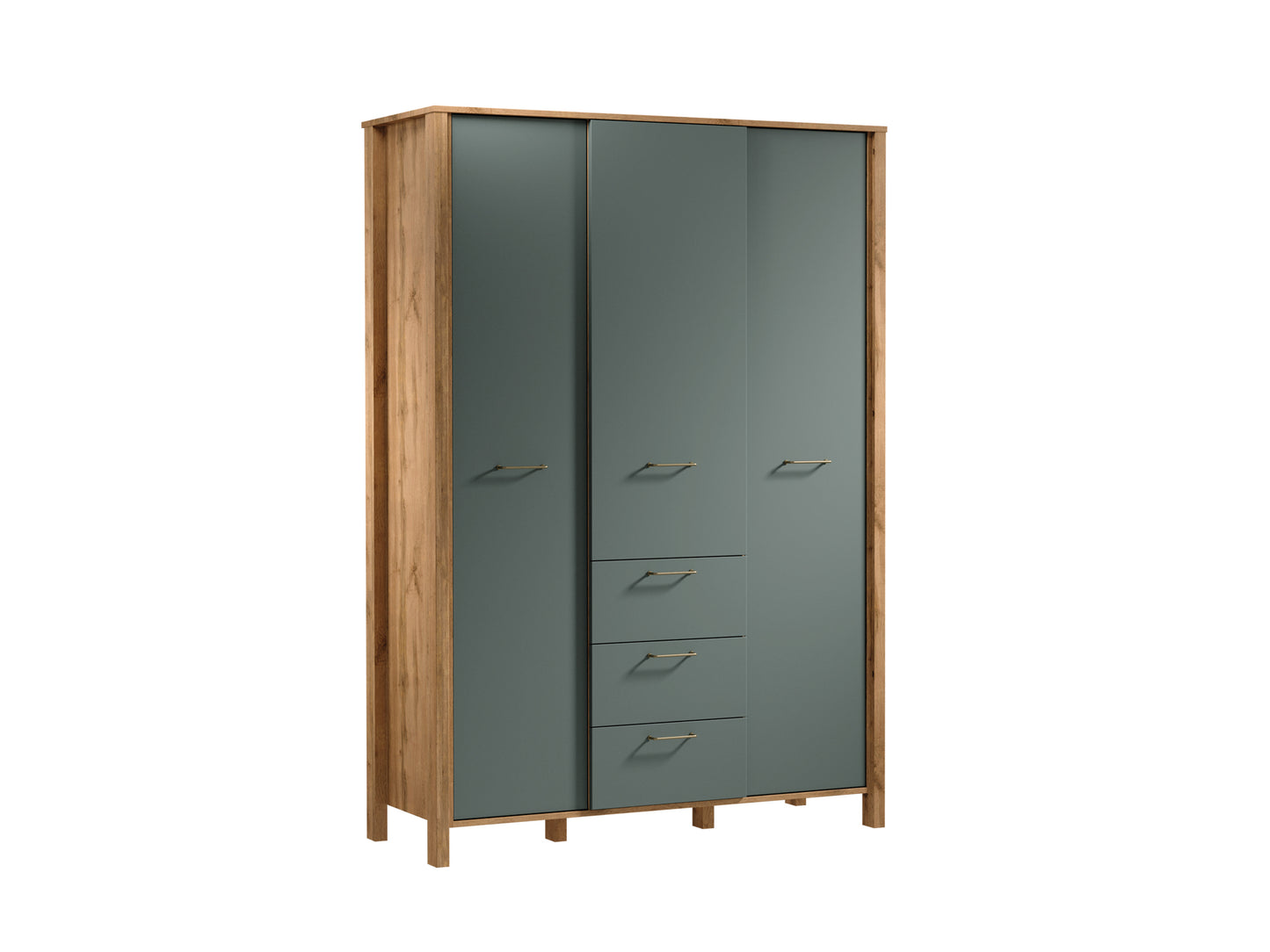 Roupeiro Indygo 3P3G Verde