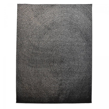 Black Empreinte Living Room Rug