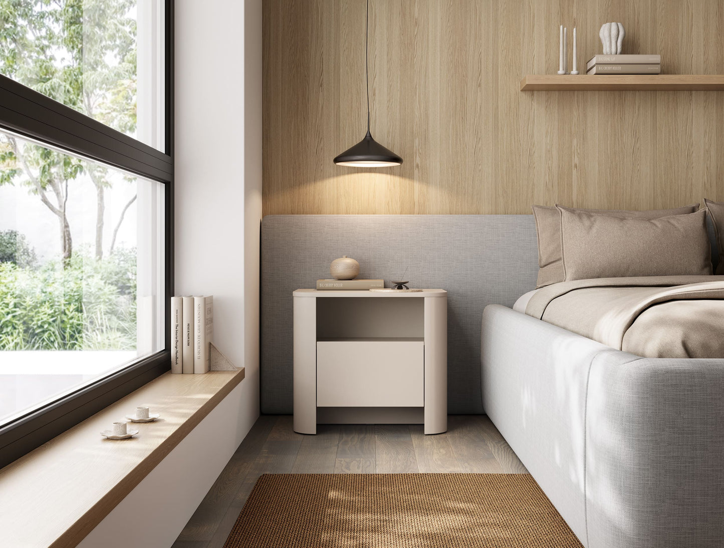 Mesa de Cabeceira Bari Cashmere