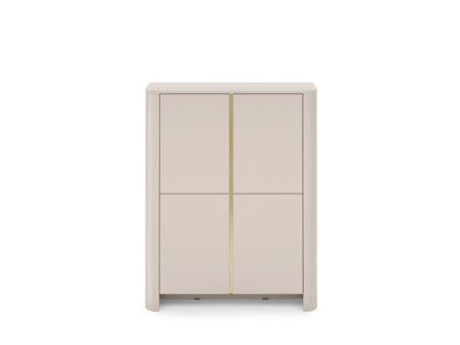 Móvel Bar Bari 2P Cashmere