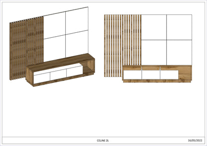 Celine C1 TV Stand