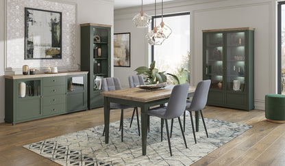 Mesa de Refeição Extensível Evora Verde