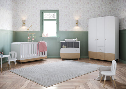 Kit Berço com Opção de Cama Firmiana Branco