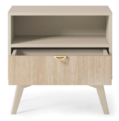 Mesa de Cabeceira Forest Bege