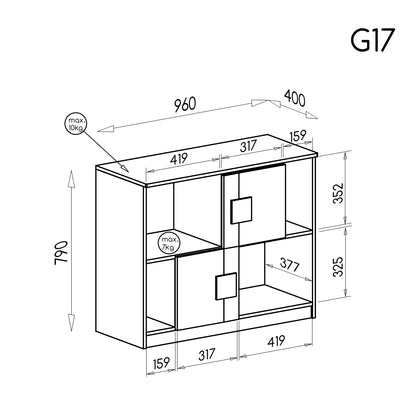 Gumi Bed + Desk + Support Unit Kit