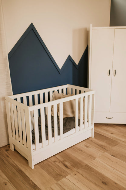 Berço Simples Amelia 120x60 Branco
