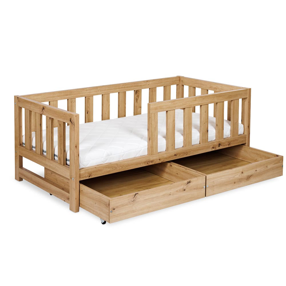 Cama Junior Amelia 160x80 Carvalho