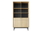 Vitrina Japandi 103cm Oak Linea