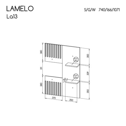 Painel TV Lamelo