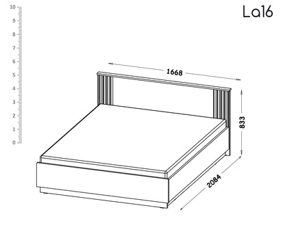 Cama de Casal Lamelo 160x200