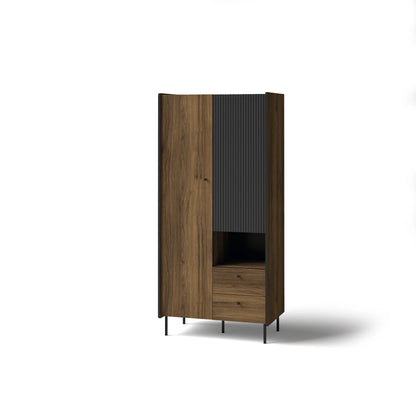 Prestigo 2P2G Wardrobe 88cm