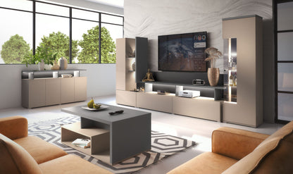 Vitrina Serio Com LED
