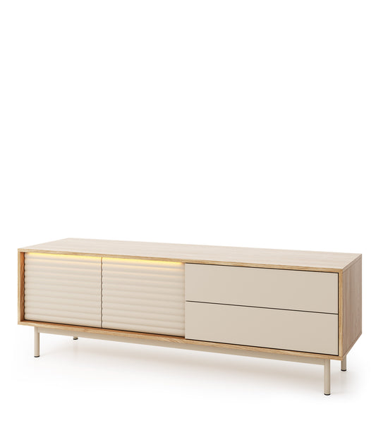 Móvel TV Tila 2P2G 160cm