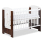 Berço Zyrafka 120x60 Branco e Nogueira